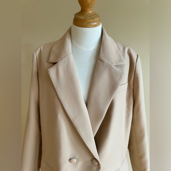 Misguided Double Beasted Tailored Blazer - Picture 3 of 7